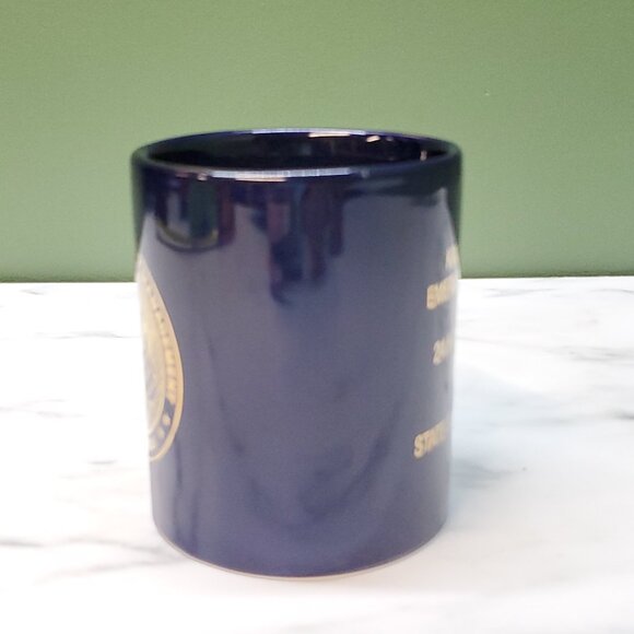 Mug- Unique Blue and Gold State of Kansas - Picture 4 of 7